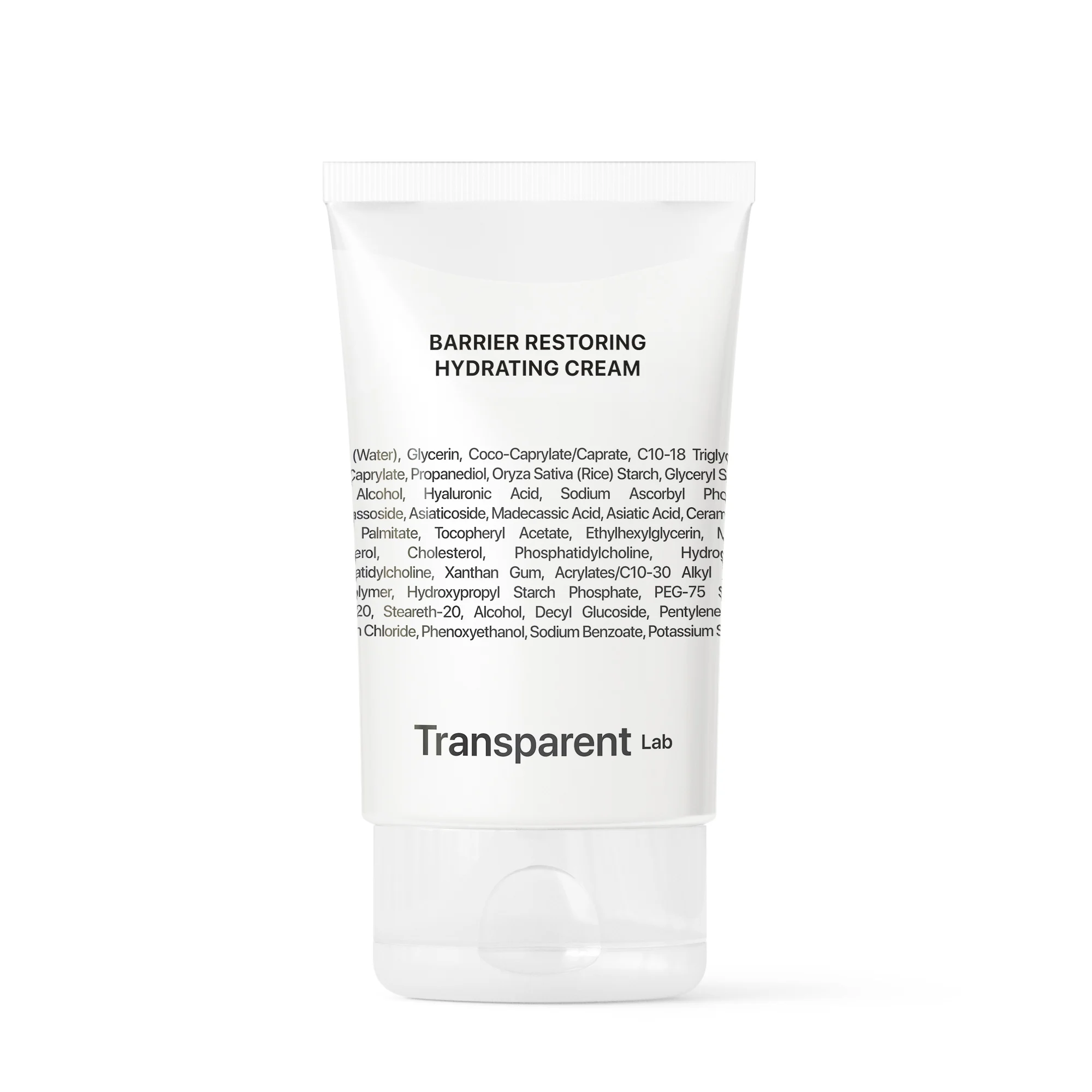 Transparent Lab Barrier Restoring Hydrating Cream — ультразволожуючий крем 50 мл