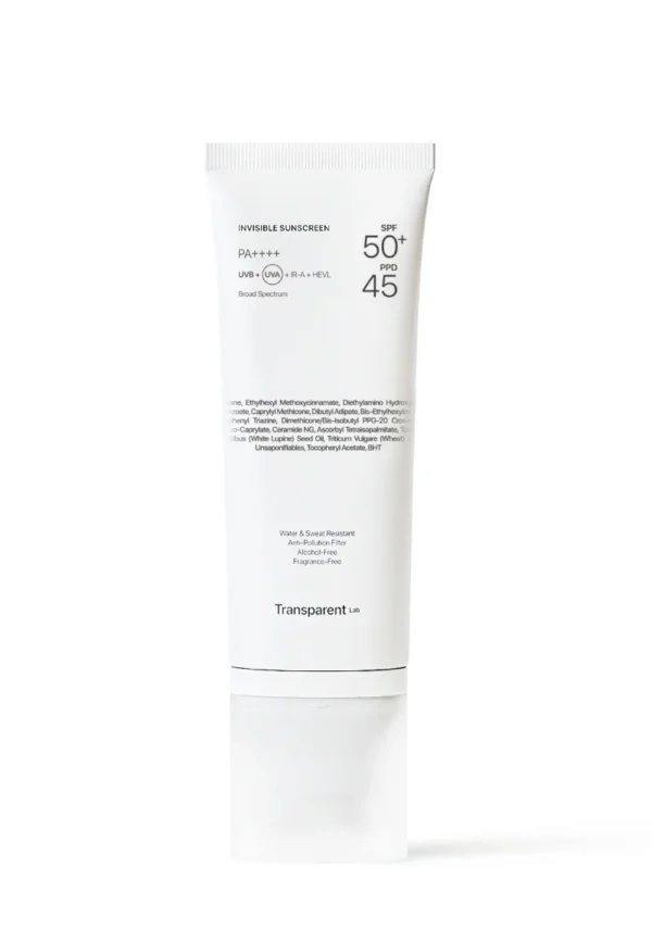 Transparent Lab Invisible Sunscreen SPF50+ — сонцезахисний крем 100 мл