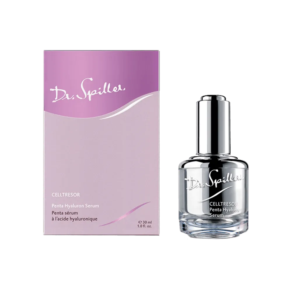 Dr. Spiller CELLTRESOR Penta Hyaluron Serum омолоджуюча сироватка з гіалуроновою кислотою і пептидами 50 мл