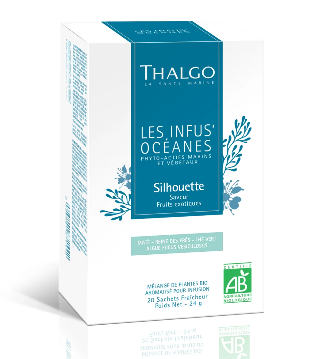 Thalgo Organic Infus'Oceanes Silhouette — трав'яний настій схуднення 20 пакетиків