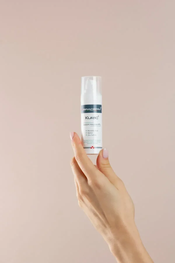 Braderm Kurac Cream — активний протизапальний крем з бензоїл пероксидом 4% 30 мл