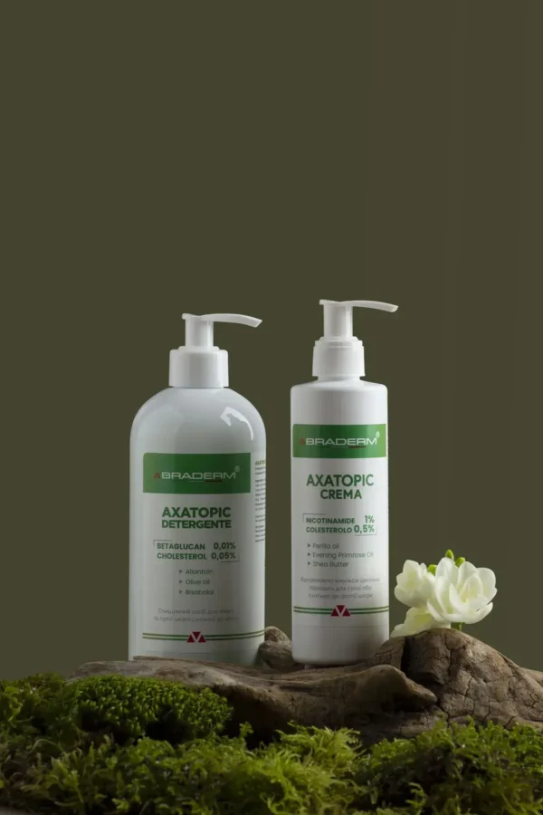 Braderm Axatopic Gel — делікатний засіб для очищення шкіри 500 мл