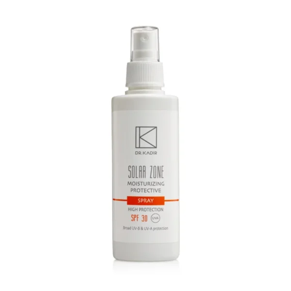 Dr. Kadir Solar Zone Moisturizing Protective Spray SPF 30+ — зволожуючий захисний спрей spf 30+ 125 мл